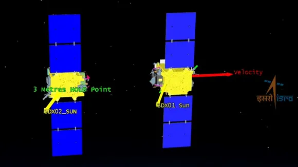 SpaDeX Undocking ISRO