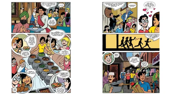 Archie Comic Holi Cartoon