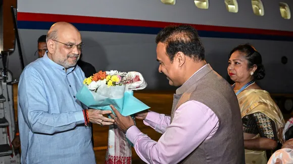 Amit Shah Himanta Biswa Sarma