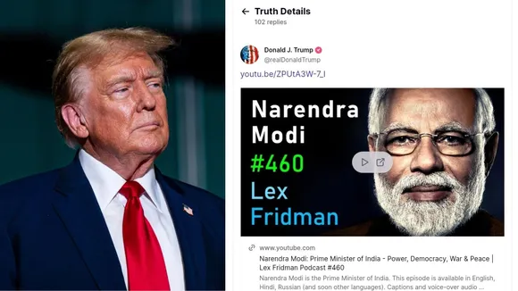 Narendra Modi Lex Fridman Podcast Donald Trump
