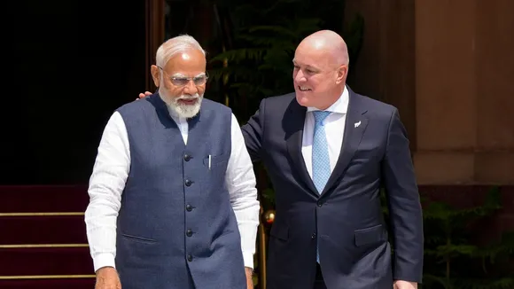 India New Zealand Narendra Modi Christopher Luxon