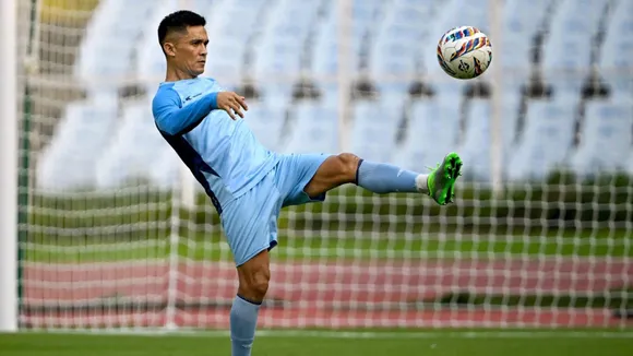 Sunil Chhetri India vs Maldives