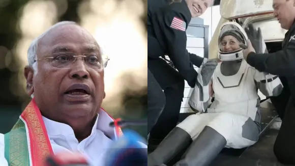 Mallikarjun Kharge Sunita Williams
