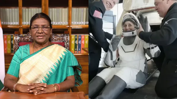 Droupadi Murmu Sunita Williams