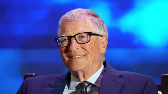 Bill Gates in Delhi