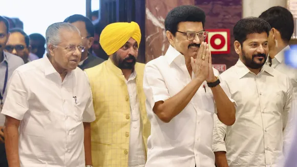 Delimitation Tamil Nadu M K Stalin Revanth Reddy Pinarayi Vijayan Bhagwant Mann