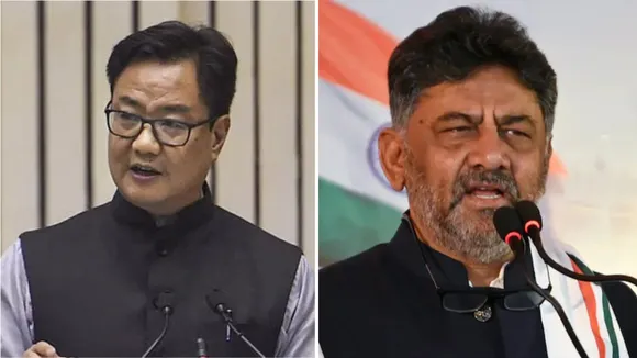Kiren Rijiju, DK Shivakumar