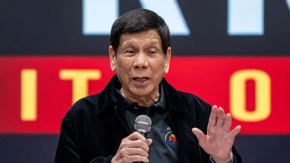 Philippines’ former president Rodrigo Duterte