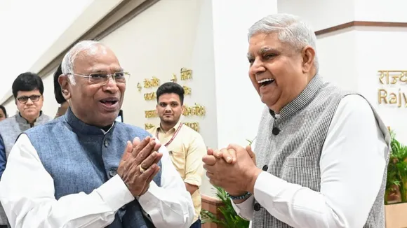 Jagdeep Dhankhar Mallikarjun Kharge