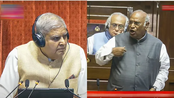Jagdeep Dhankhar Mallikarjun Kharge Rajya Sabha