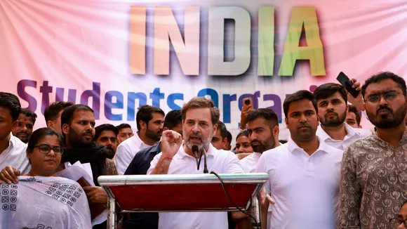 Rahul Gandhi Jantar Mantar