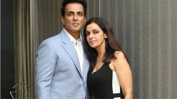 Sonu Sood with his wife