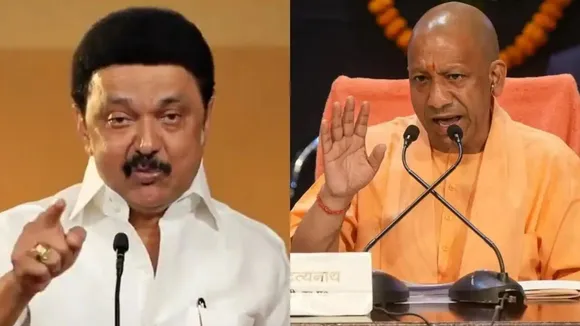 M K Stalin Yogi Adityanath