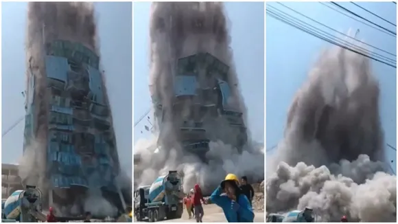 Bangkok Earthquake Building collapse