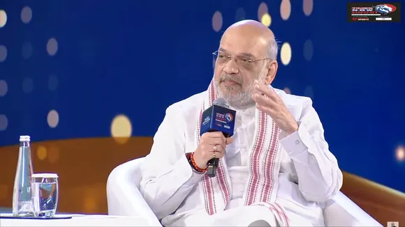 Amit Shah at Times Now Summit on Friday, March 28, 2025.