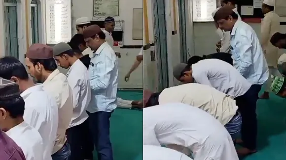 Hindu businessman attends Namaz in Aligarh