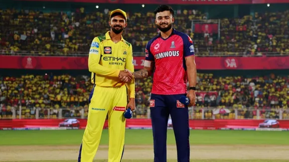 Ruturaj wins toss against RR
