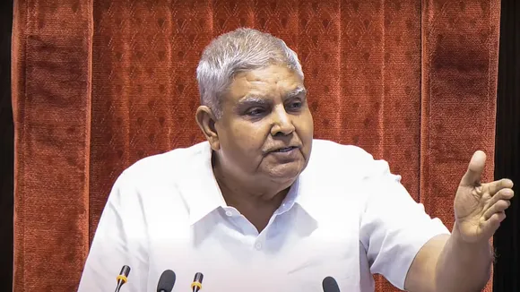 Rajya Sabha Chairman Jagdeep Dhankhar