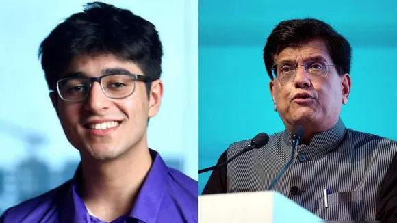 Aadit Palicha Piyush Goyal StartUps