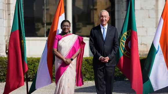 Droupadi Murmu Portugal Marcelo Rebelo de Sousa
