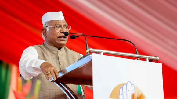 AICC Session Mallikarjun Kharge