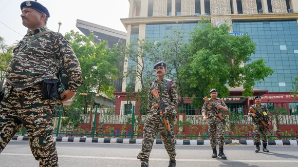 The National Investigation Agency headauarters, in New Delhi, Thursday, Apr. 10, 2025