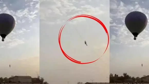 Hot air balloon in Baran
