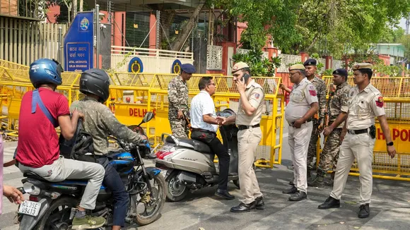 Delhi Police Security NIA Building
