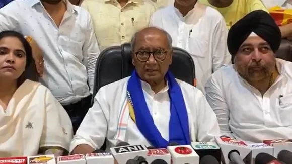 Congress MP Digvijaya Singh