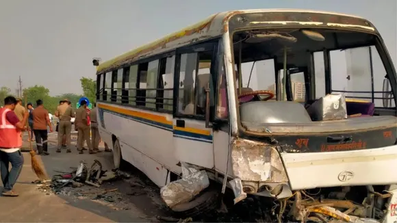 Road accident in Kanpur