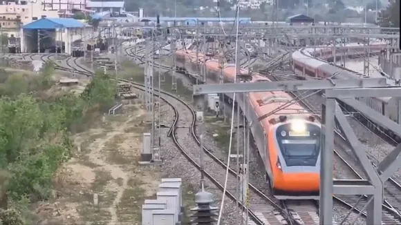 Udhampur-Srinagar-Baramulla Rail Link Vande Bharat Katra Sangaldan
