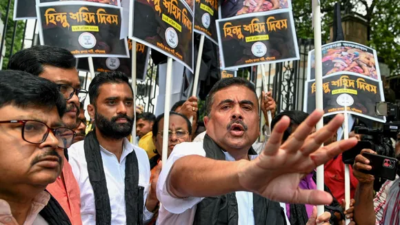 BJP West Bengal Hindu Shahid Diwas Suvendu Adhikari