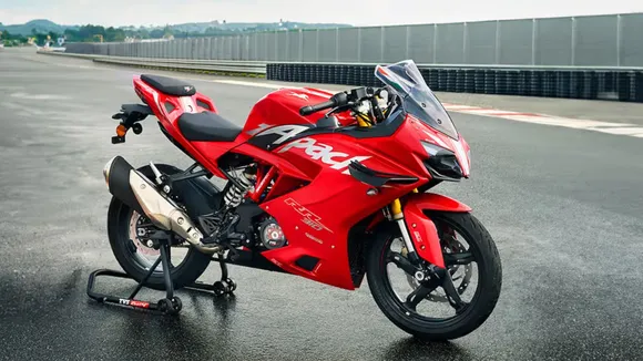 TVS Apache RR310 motorcycle