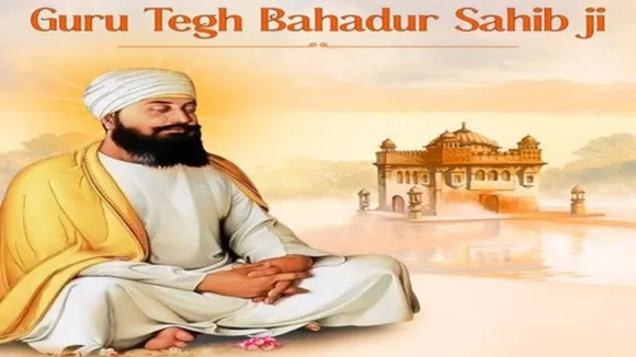 9th Sikh teacher Guru Teg Bahadur image