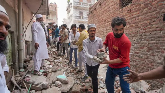 Shakti Vihar Building Collapse Mustafabad