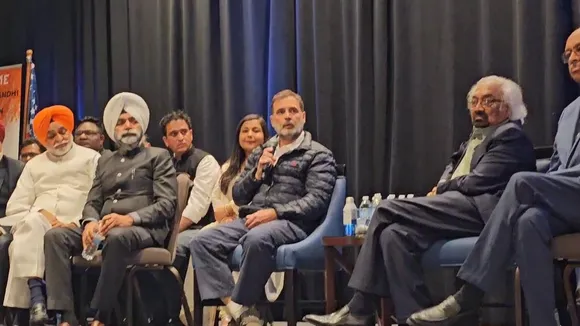 Rahul Gandhi boston