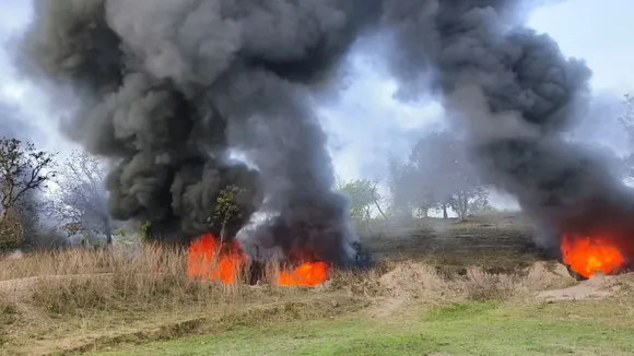 Fire at Jharkhand mine