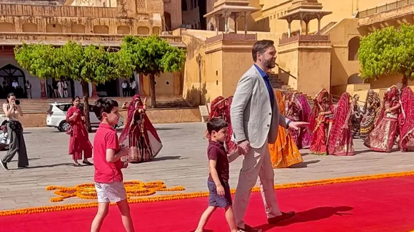 JD Vance in Jaipur