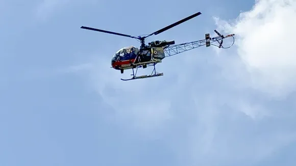 Pahalgam Terror Attack Security Helicopter Indian Army