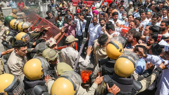 Pahalgam Terror Attack Congress protest