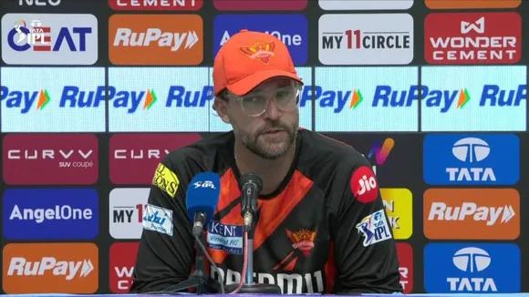 Daniel Vettori Sunrisers Hyderabad vs Mumbai Indians