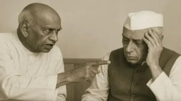 Sardar Vallabhbhai Patel and Jawaharlal Nehru (File photo)