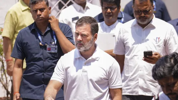 Rahul Gandhi in Srinagar