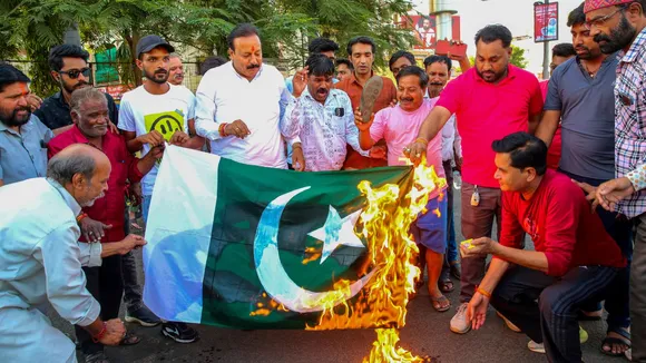 Pakistan Protest Pakistan Flag Pakistanis in India Pahalgam