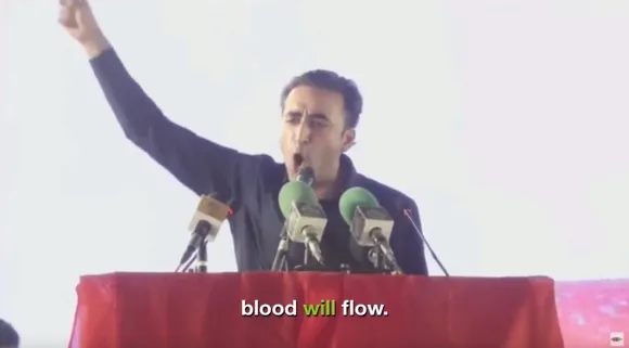 Bilawal Bhutto's threat to India