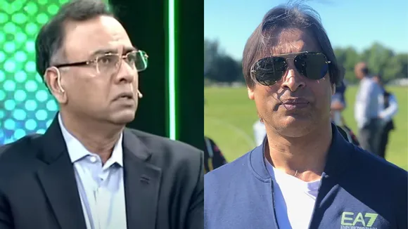 Basit Ali, Shoaib Akhtar
