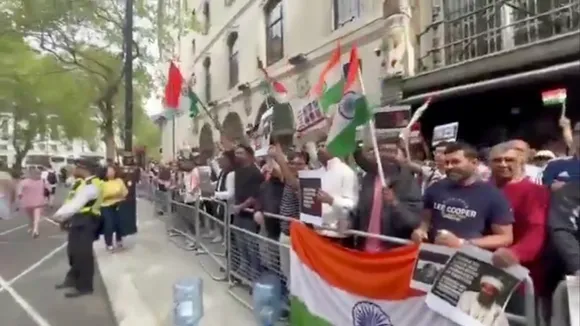 London protest