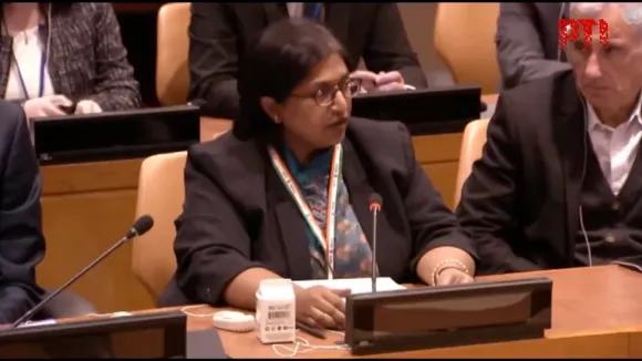 India’s Deputy Envoy Yojna Patel At UN