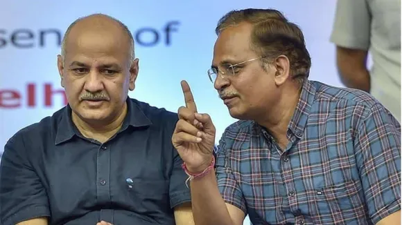 Manish Sisodia Satyendar Jain Delhi School Scam