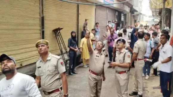 Fire in Ajmer hotel